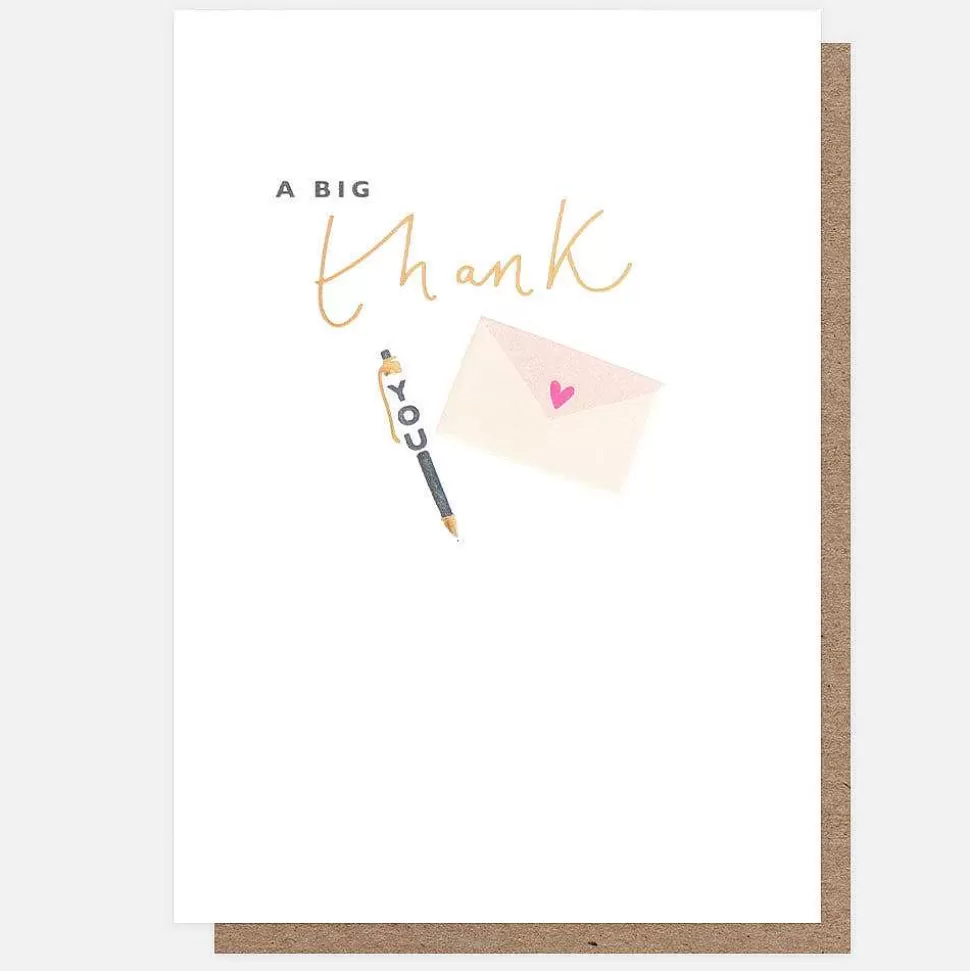 Outlet A Big Thank You Card Thank You Cards