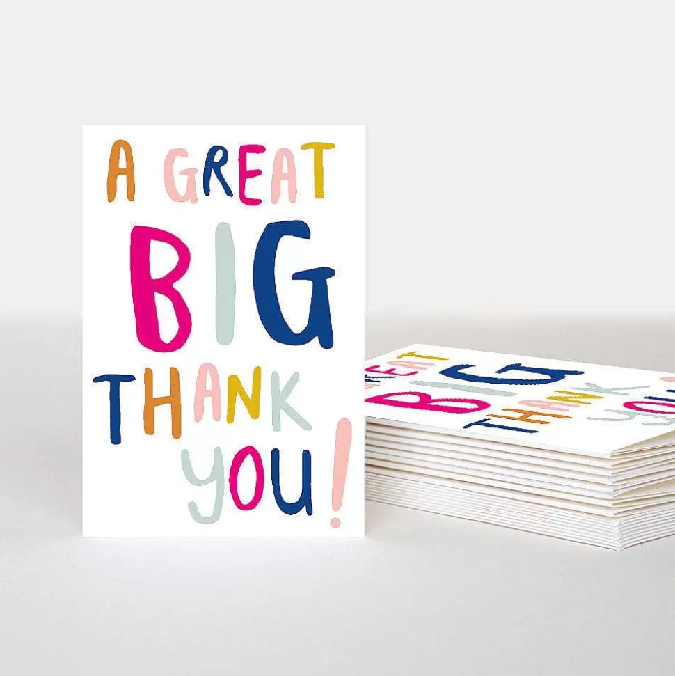 Shop A Great Big Thank You Notecards Pack Of 10 Thank You Card Packs