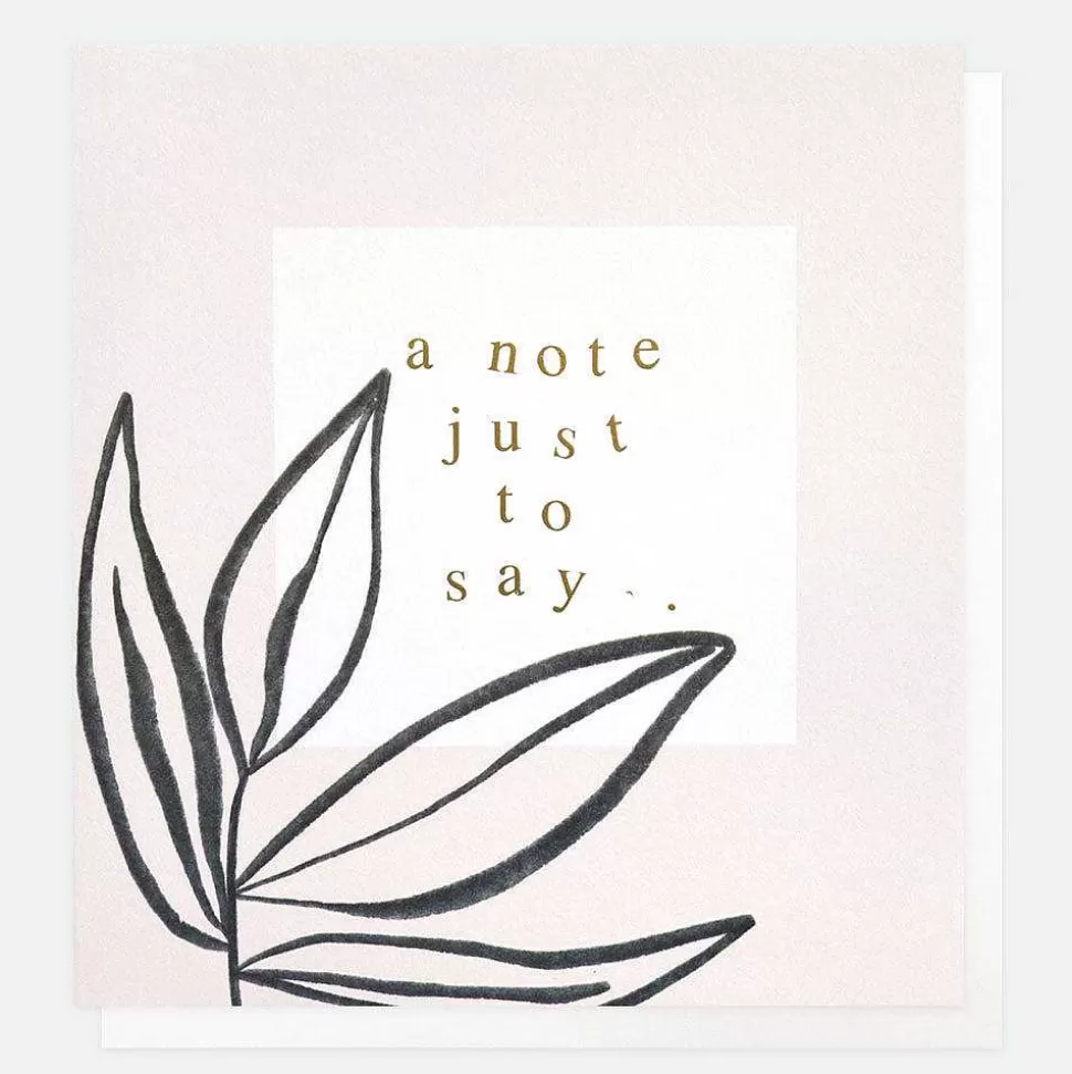 Store A Note Just To Say Everyday Card Thinking Of You Cards