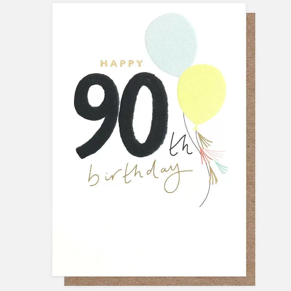 Store Balloon 90Th Birthday Card By Age