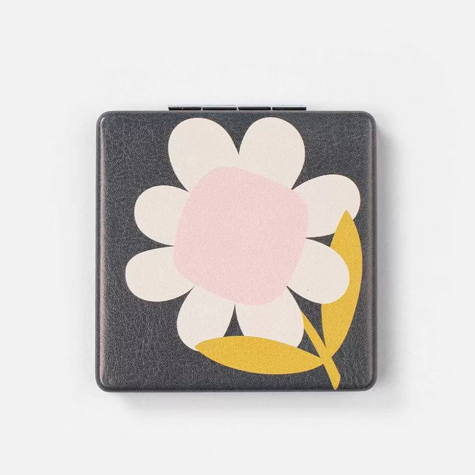 Online Big Flower Pocket Mirror Pocket Mirrors