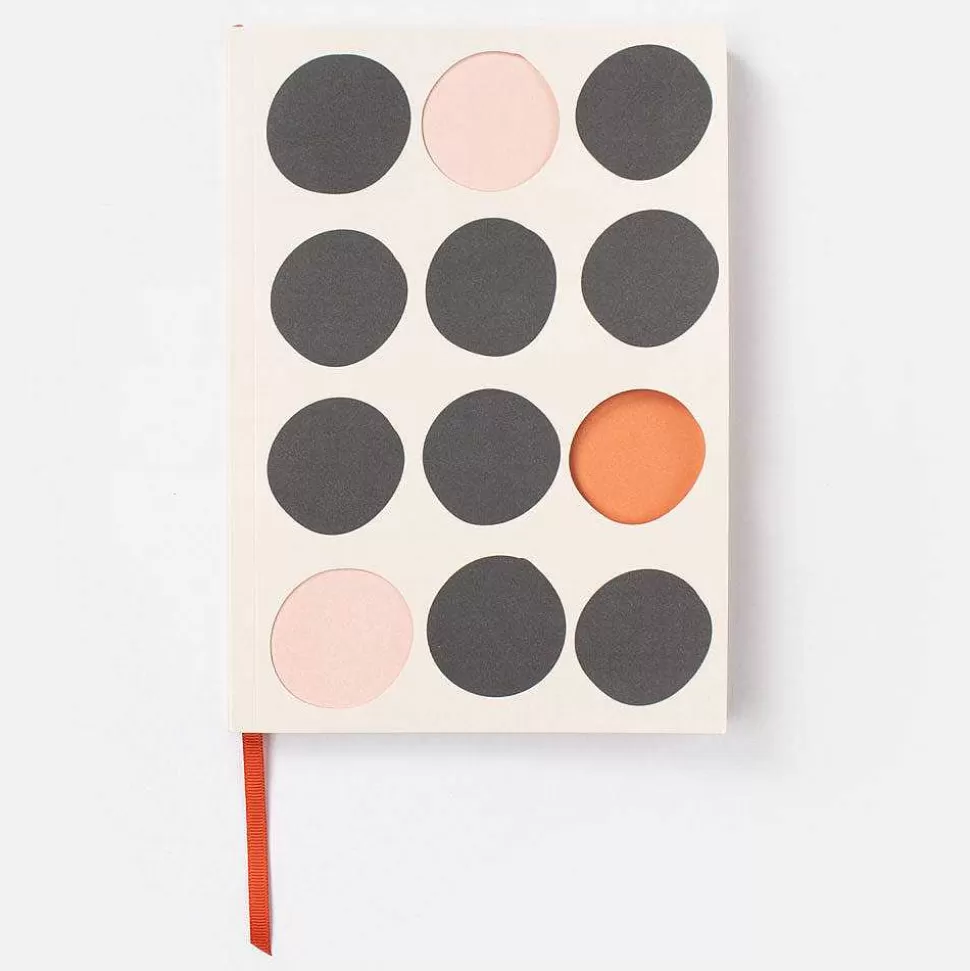 Hot Big Spot Cut Out Soft Cover Notebook Notebooks