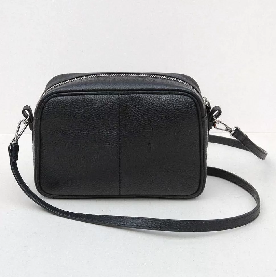 Online Black Leather Camera Bag Shoulder Bags