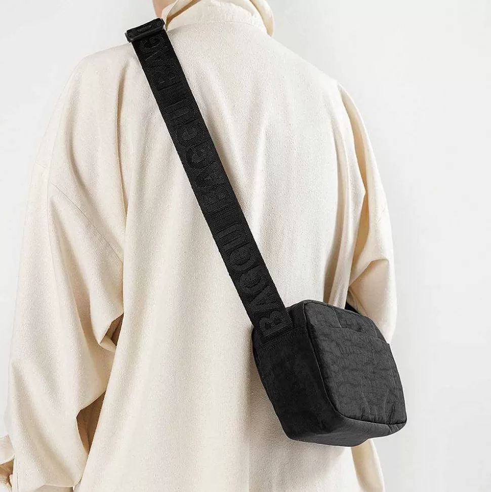 Cheap Black Recycled Nylon Crossbody Camera Bag Nylon Bags