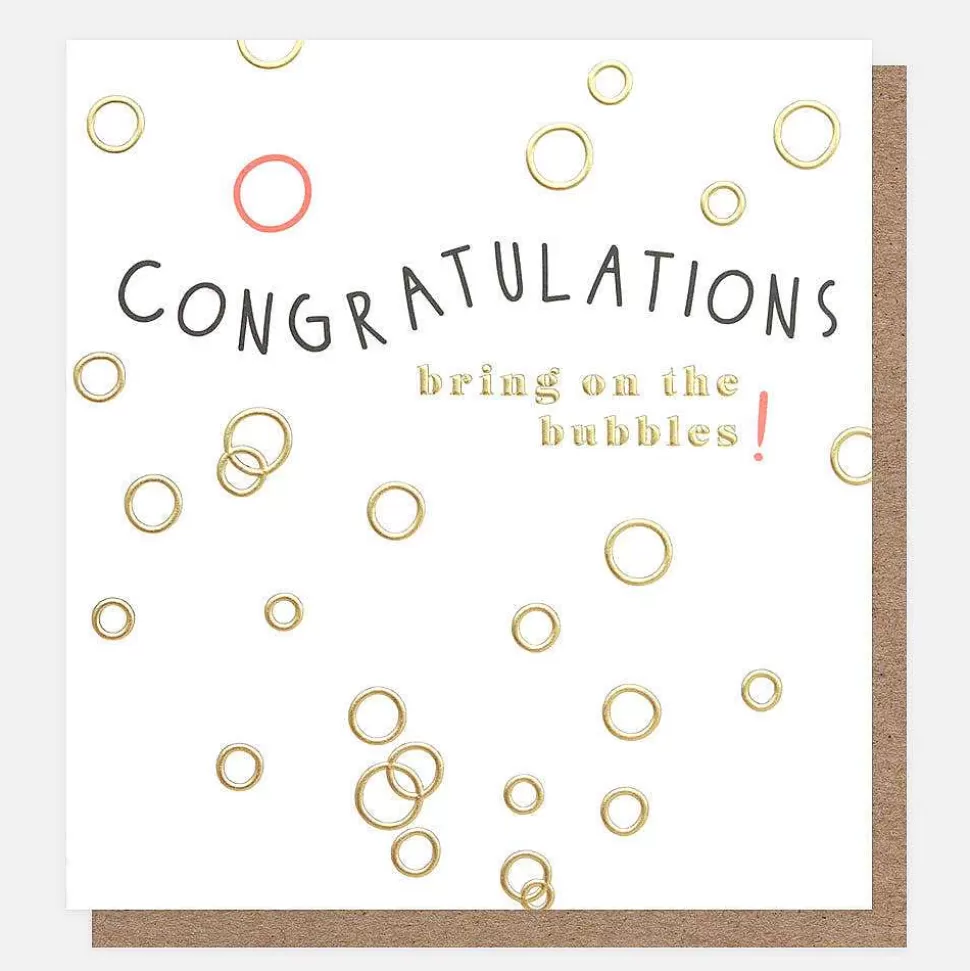 Store Bring On The Bubbles Congratulations Card Congratulations Cards