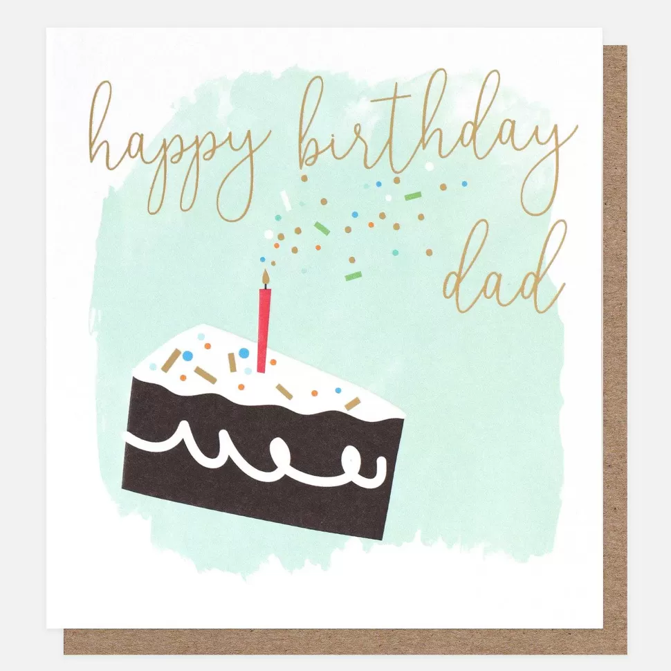Cheap Cake Birthday Card For Dad Male Relation