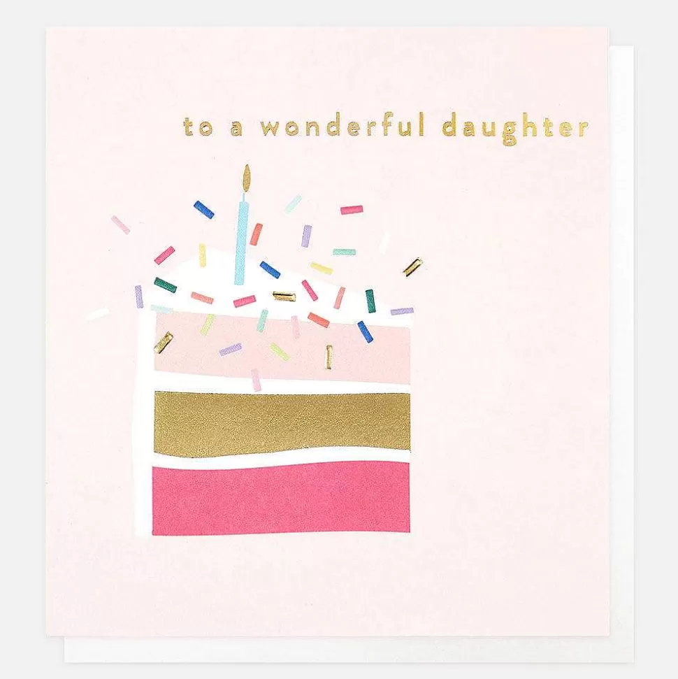 Fashion Cake Birthday Card For Daughter Female Relation
