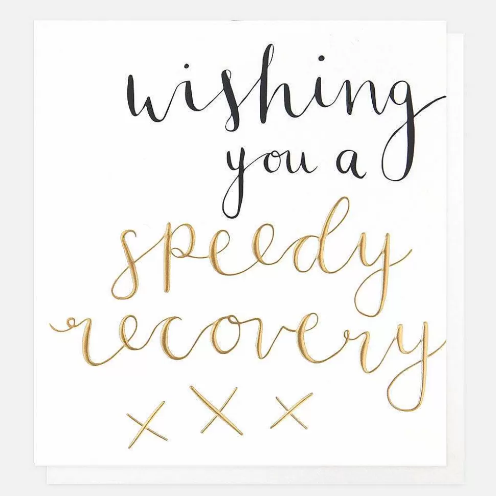 Outlet Calligraphy Speedy Get Well Soon Card Get Well Soon Cards