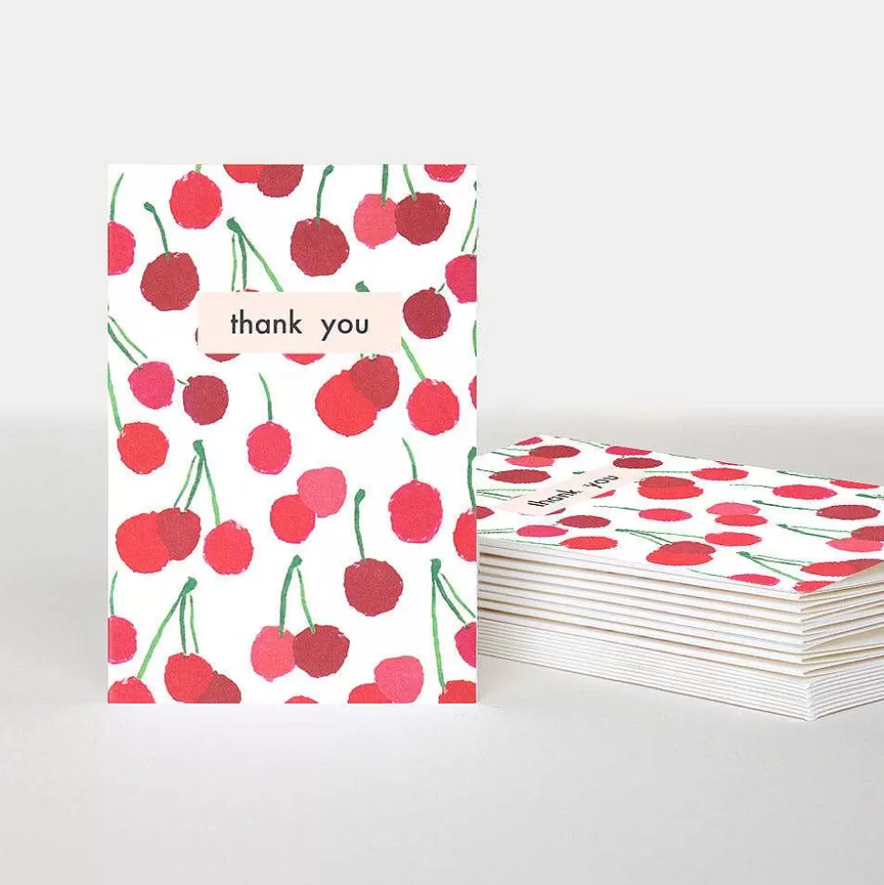 Cheap Cherries Thank You Notecards Pack Of 10 Thank You Card Packs
