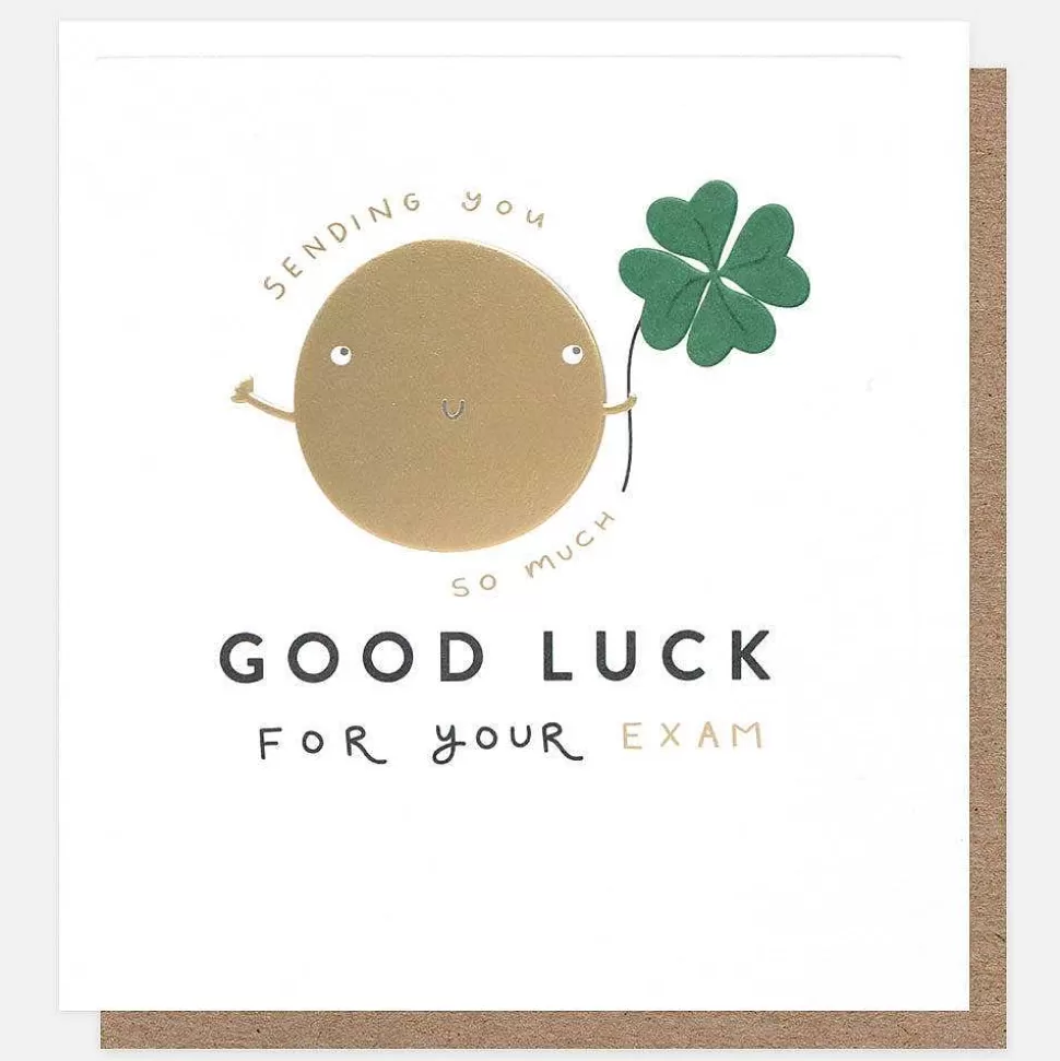 Store Clover Exam Good Luck Card Good Luck Cards
