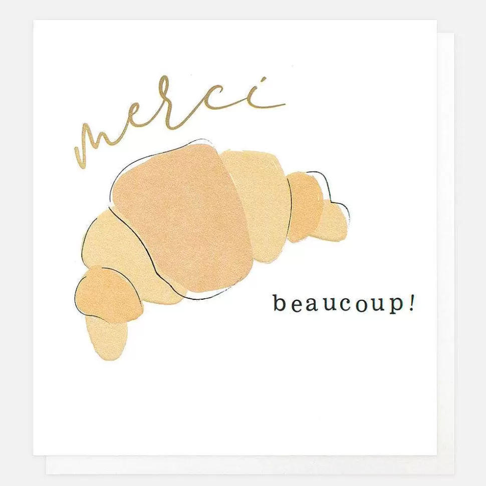 Clearance Croissant Thank You Card Thank You Cards