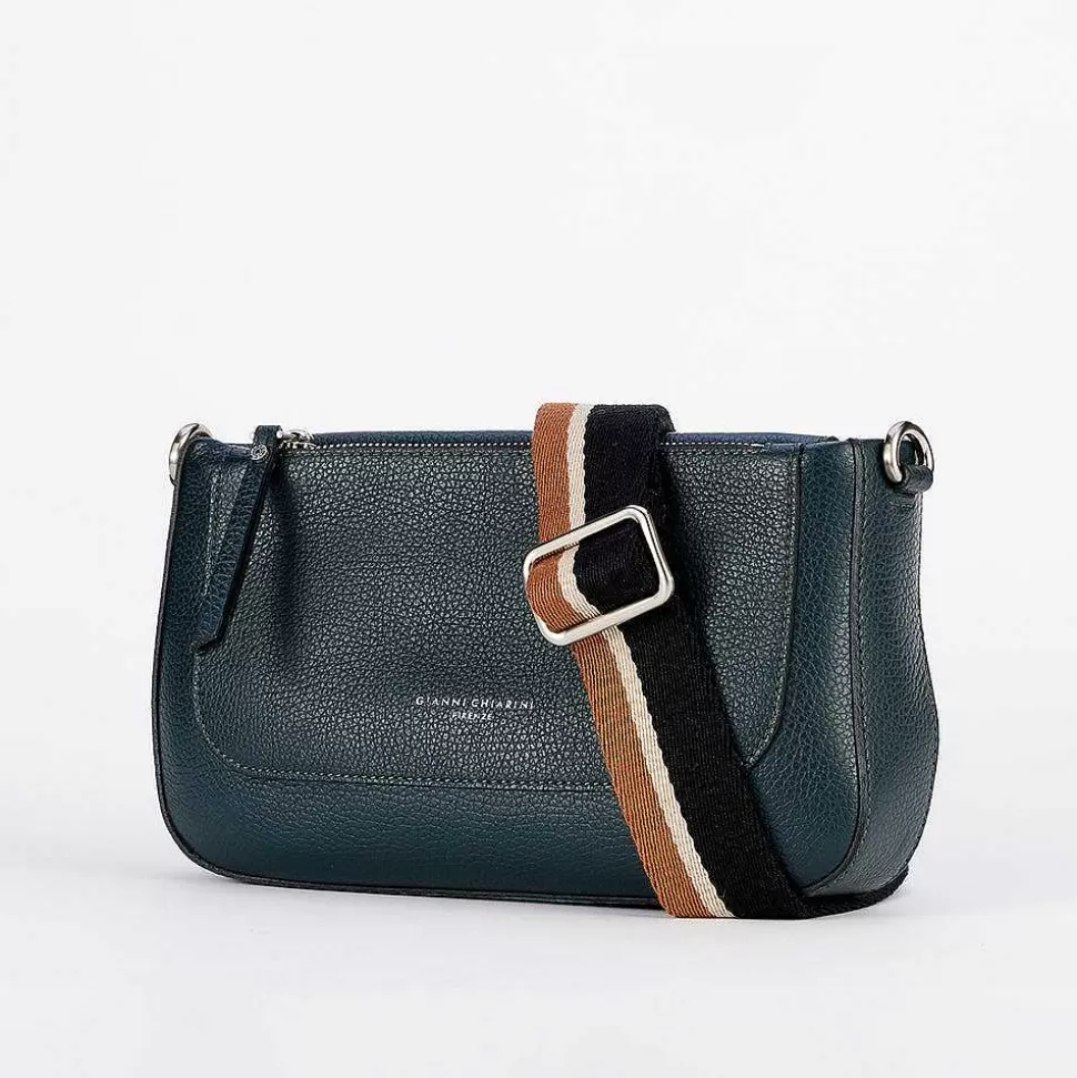 Shop Deep Green Leather Ally Bag Shoulder Bags