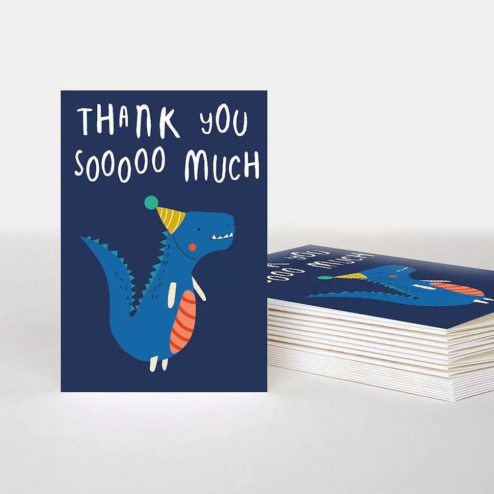 Discount Dino Thank You Notecards Pack Of 10 Thank You Card Packs