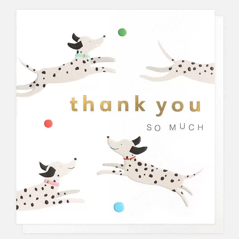 Shop Excited Dogs Thank You Card Thank You Cards