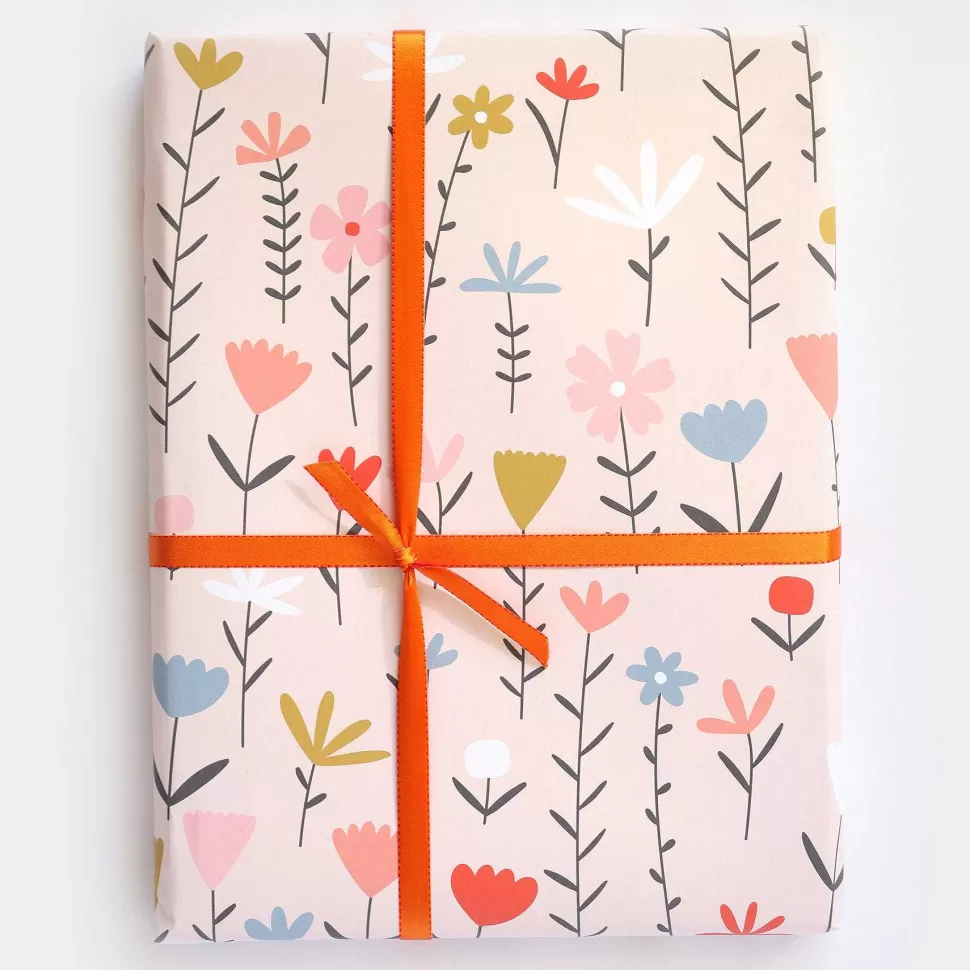 Online Fleur Floral Wrapping Paper Wrapping Paper