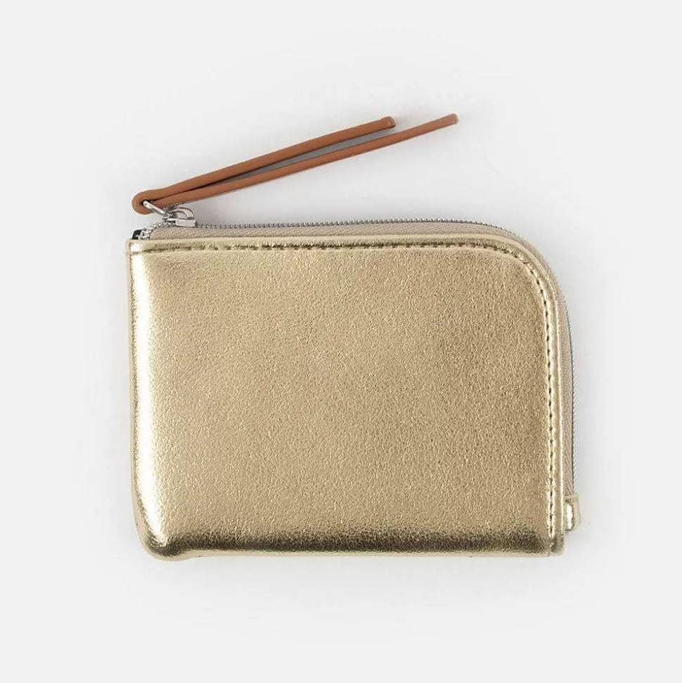 Outlet Gold Corner Purse Travel Accessories