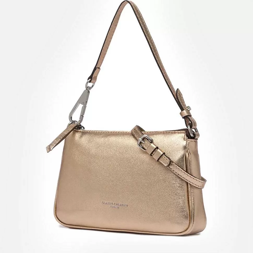 Sale Gold Leather Brooke Bag Colourful Bags