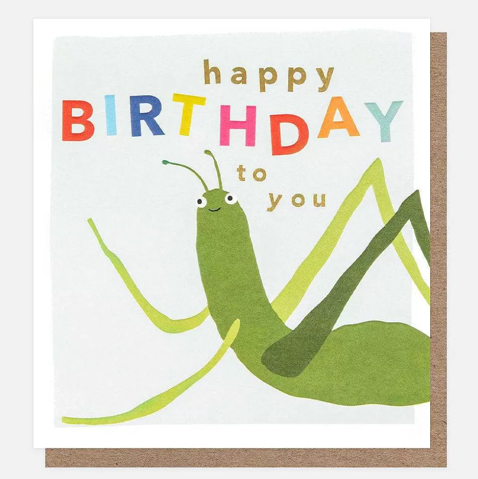 Online Happy Birthday To You Grasshopper Birthday Card New Cards