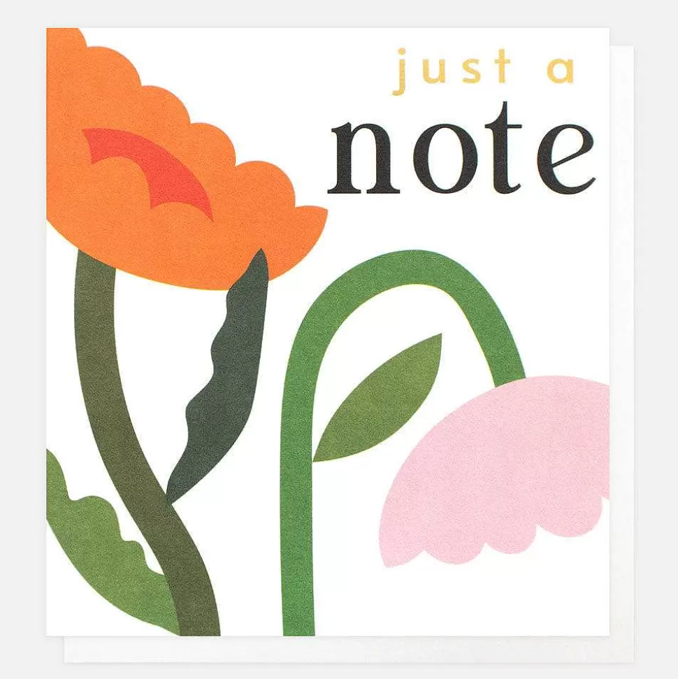 Flash Sale Just A Note Everyday Card Thinking Of You Cards