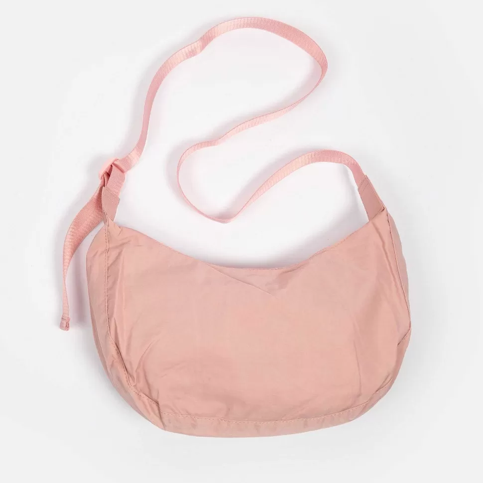Best Light Pink Nylon Crossbody Bag Colourful Bags