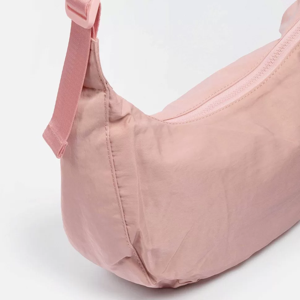 Best Light Pink Nylon Crossbody Bag Colourful Bags