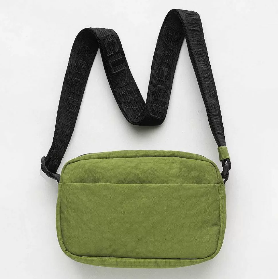 New Lime Recycled Nylon Crossbody Camera Bag Colourful Bags