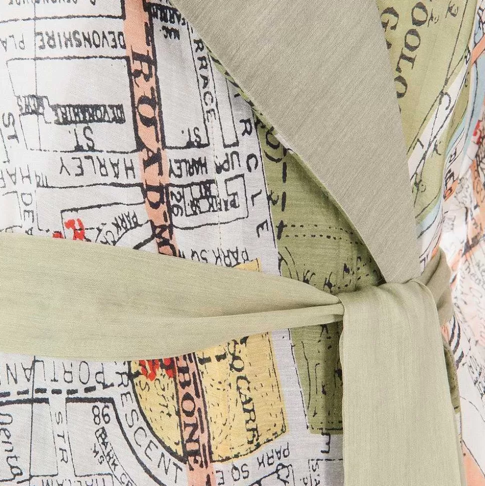 Cheap London Map Lightweight Dressing Gown Dressing Gowns