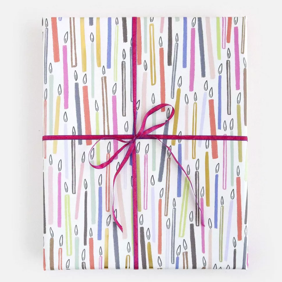 New Lovely Multi Candles Wrapping Paper Wrapping Paper