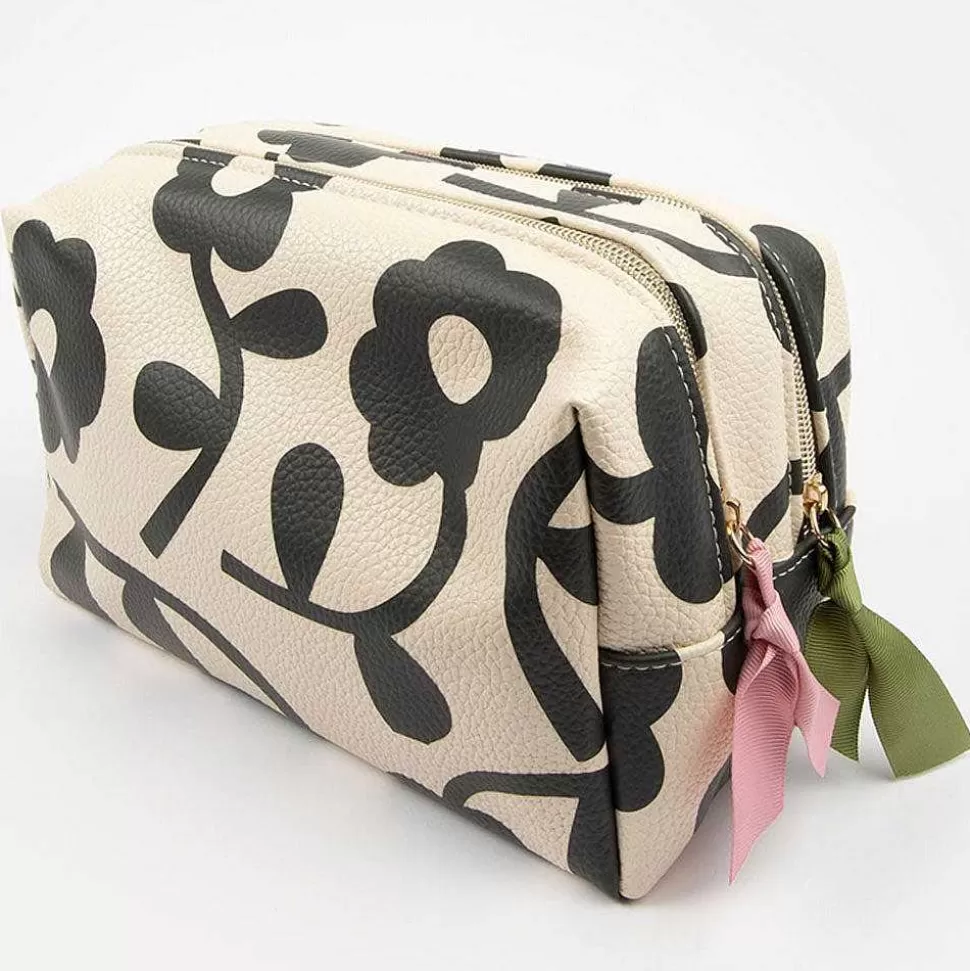 Store Mono Floral Large Travel Wash Bag Travel Accessories