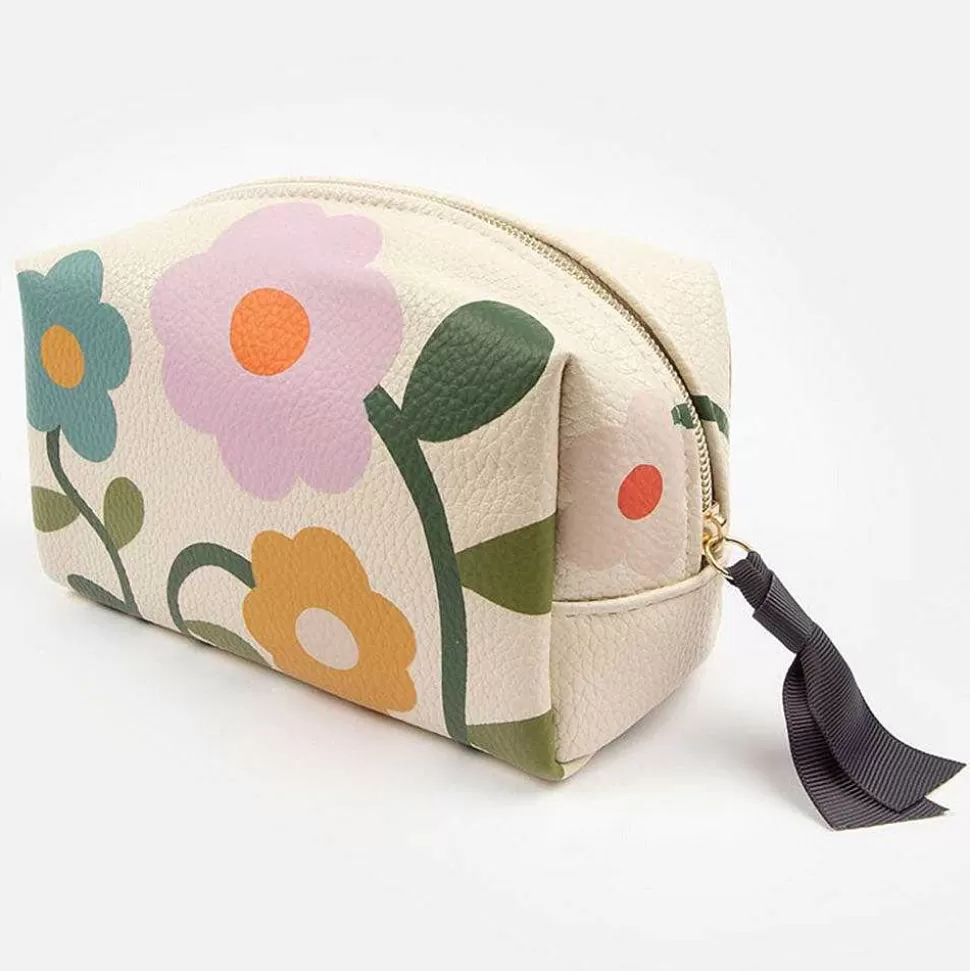 Store Multi Floral Cube Cosmetic Bag Travel Accessories