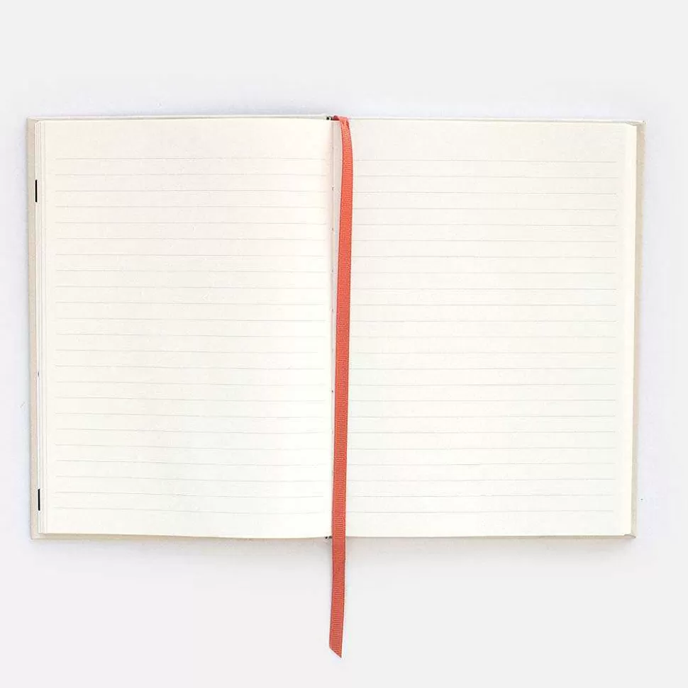Hot Multi Hearts Slim Hardback Notebook Notebooks