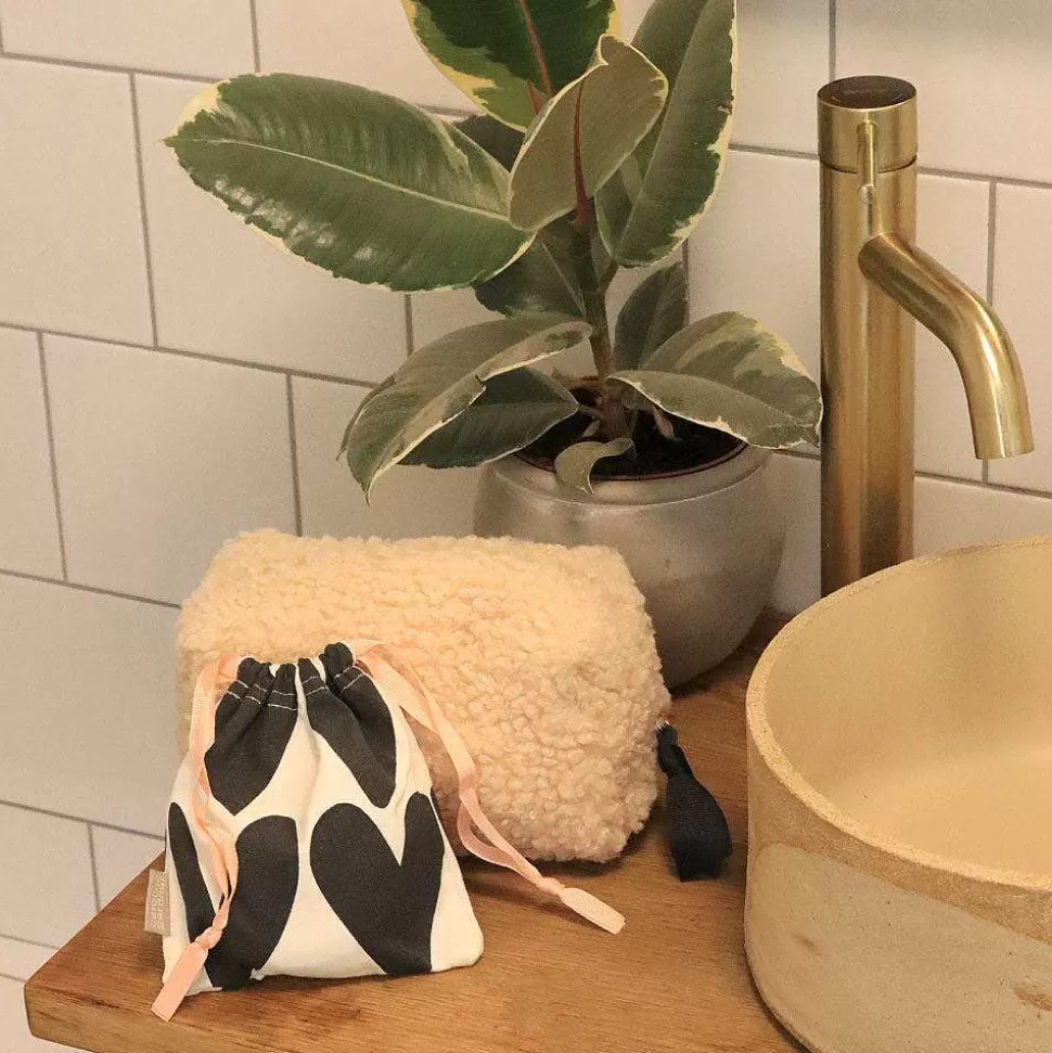 Sale Natural Borg Cube Cosmetic Bag Travel Accessories