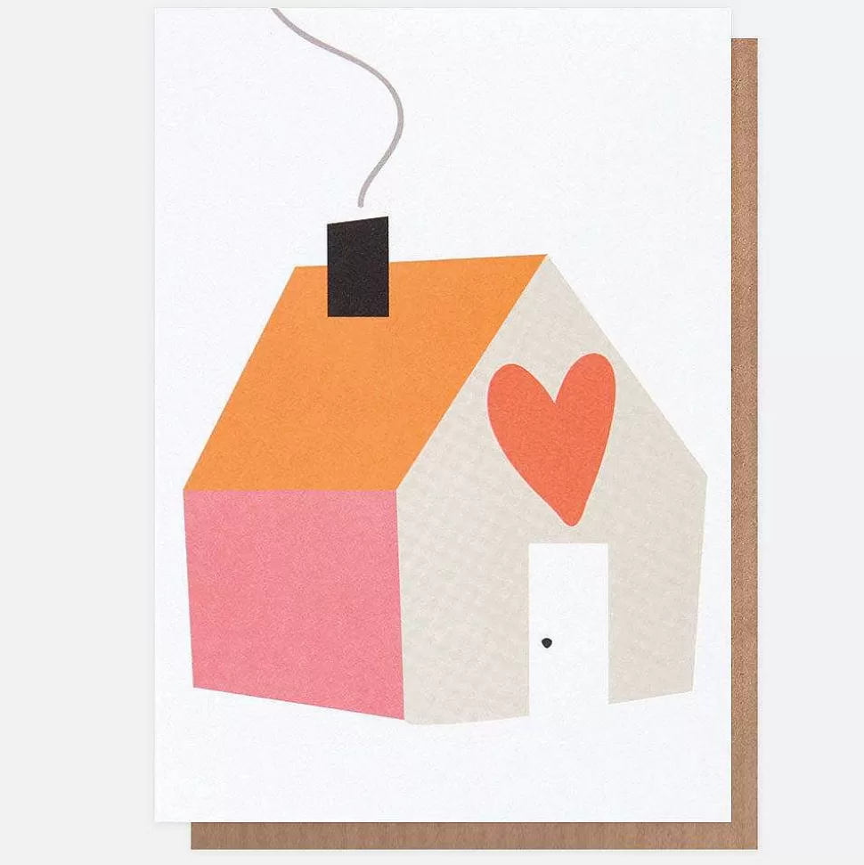 Online Neon House New Home Card New Home Cards