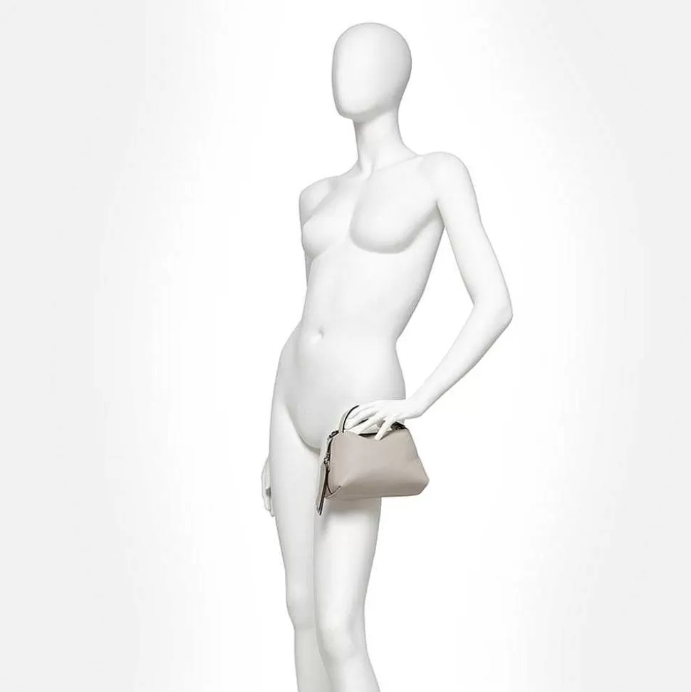 Online Orange Leather Small Alifa Bag Shoulder Bags