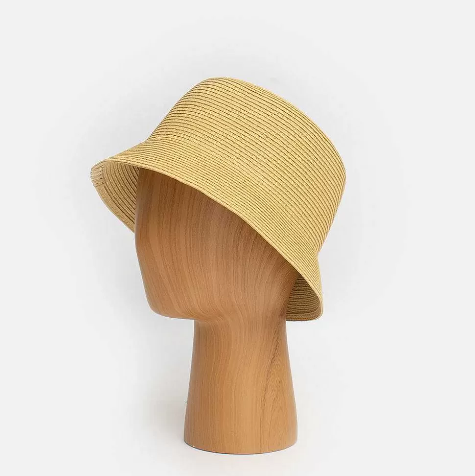 Online Paper Straw Roll Up Bucket Hat Hats & Caps