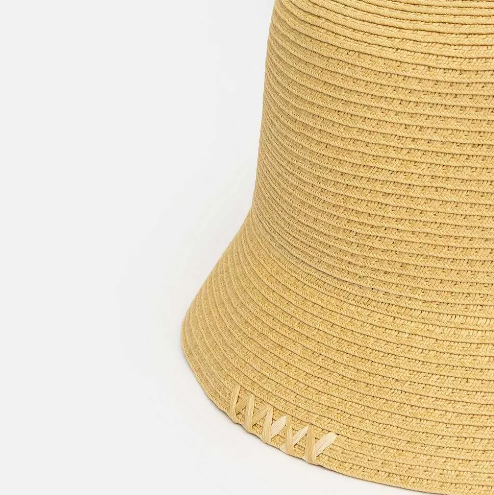 Online Paper Straw Roll Up Bucket Hat Hats & Caps