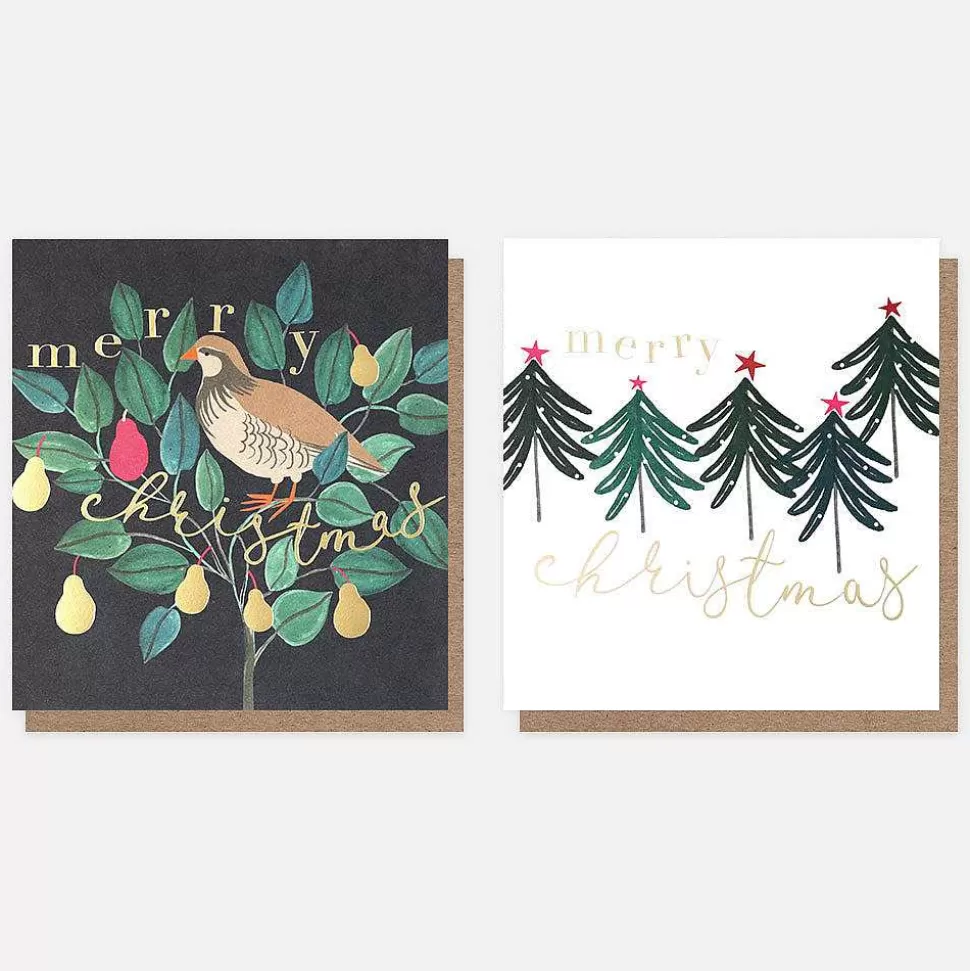 New Partridge In A Pear Tree Charity Christmas Cards Pack Of 8 Christmas Cards