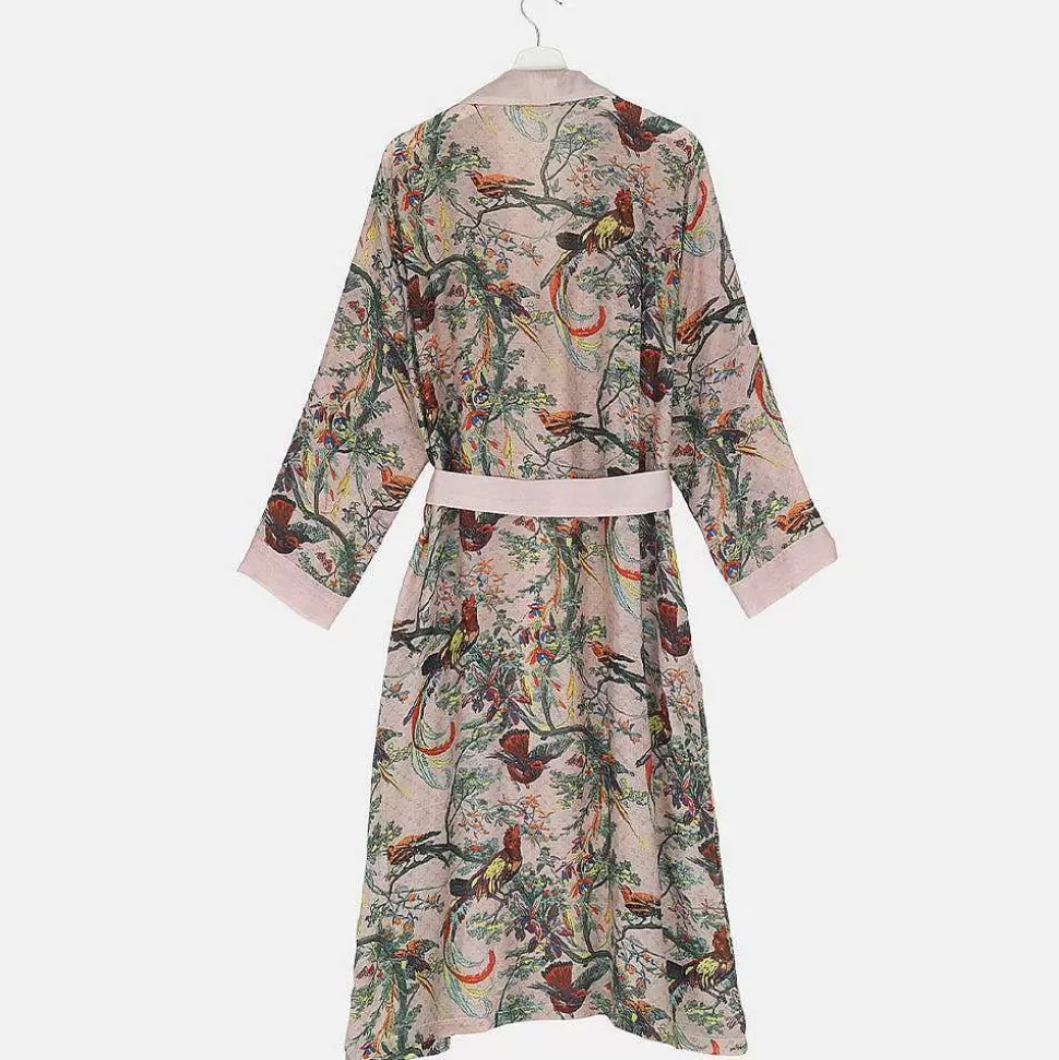 Flash Sale Pink Chinoiserie Gown Loungewear