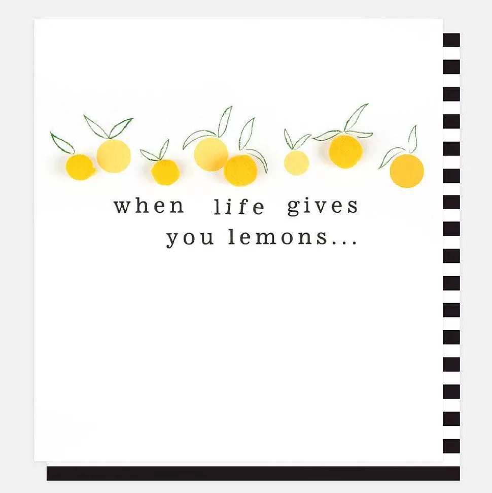 Discount Pom Pom Lemons Everyday Card Thinking Of You Cards