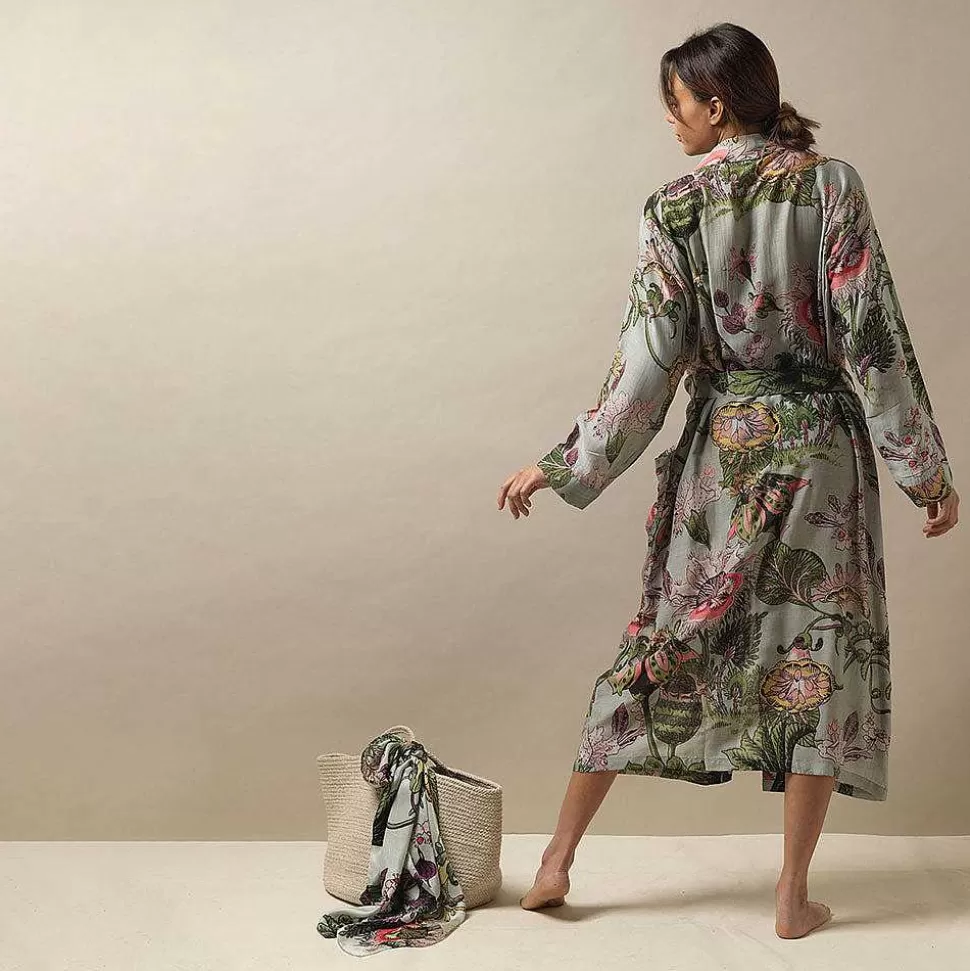 Cheap Putty Blooms Lightweight Dressing Gown Dressing Gowns