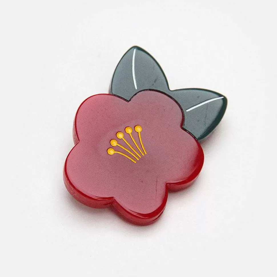 Shop Red Flower Brooch Brooches