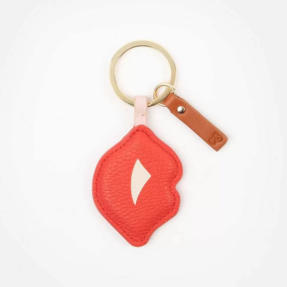 Shop Red Lips Keyring Keyrings & Bag Charms