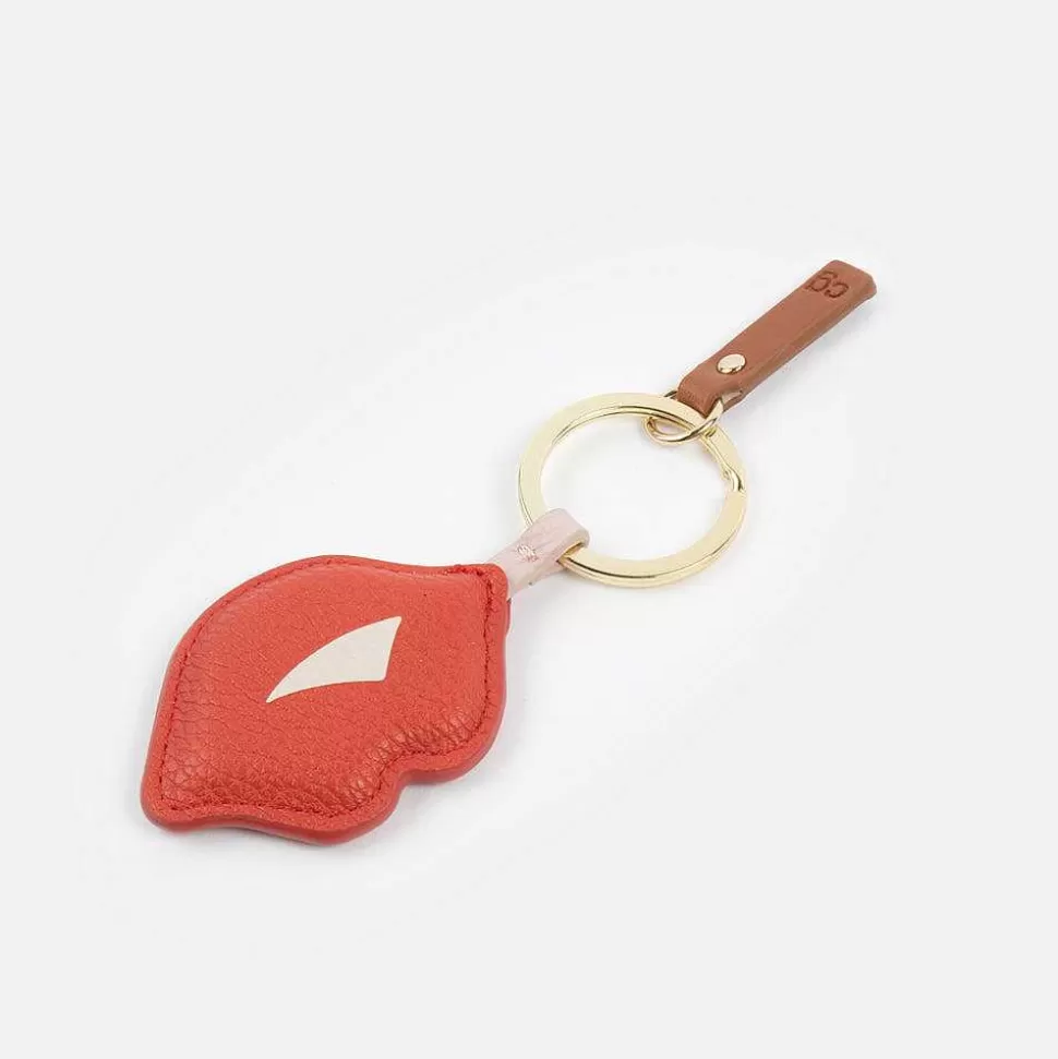 Shop Red Lips Keyring Keyrings & Bag Charms