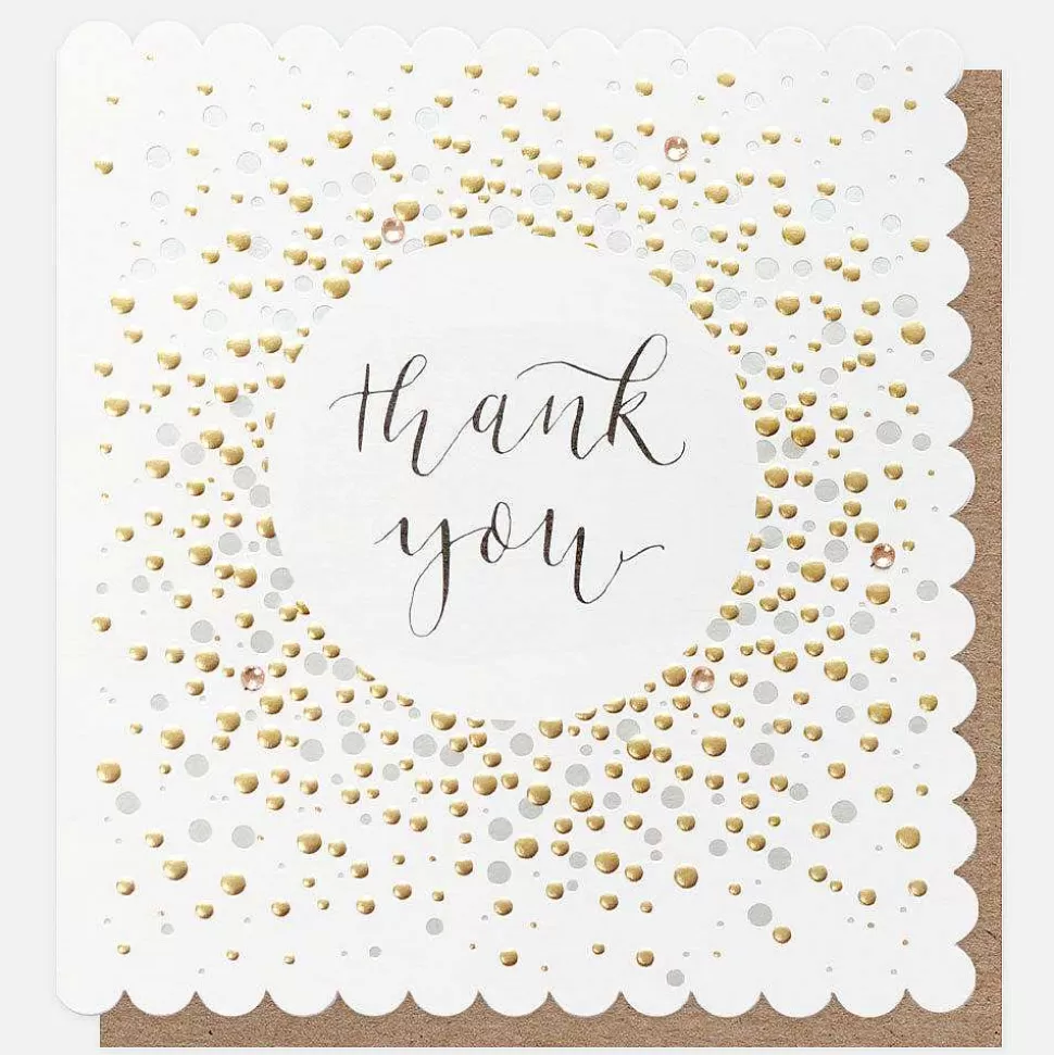 Outlet Scalloped Thank You Card Thank You Cards