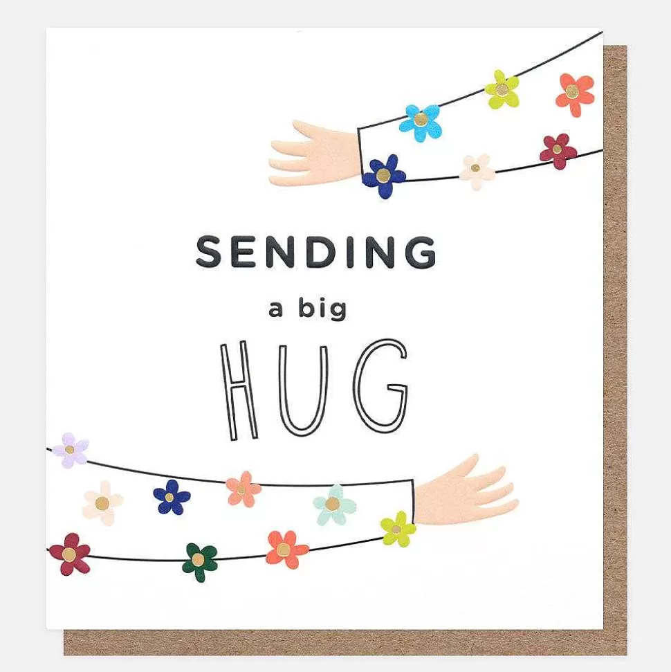Hot Sending A Big Hug Everyday Card Thinking Of You Cards
