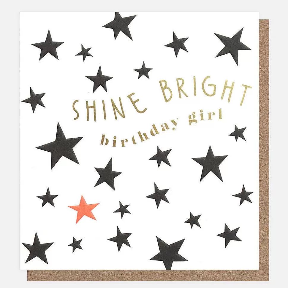 Store Shine Bright Birthday Card For Her