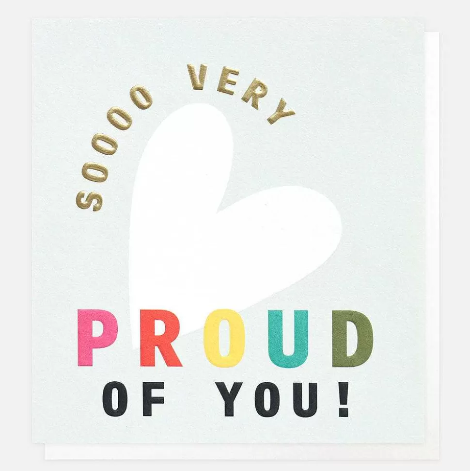 Online So Very Proud Of You Heart Card Congratulations Cards