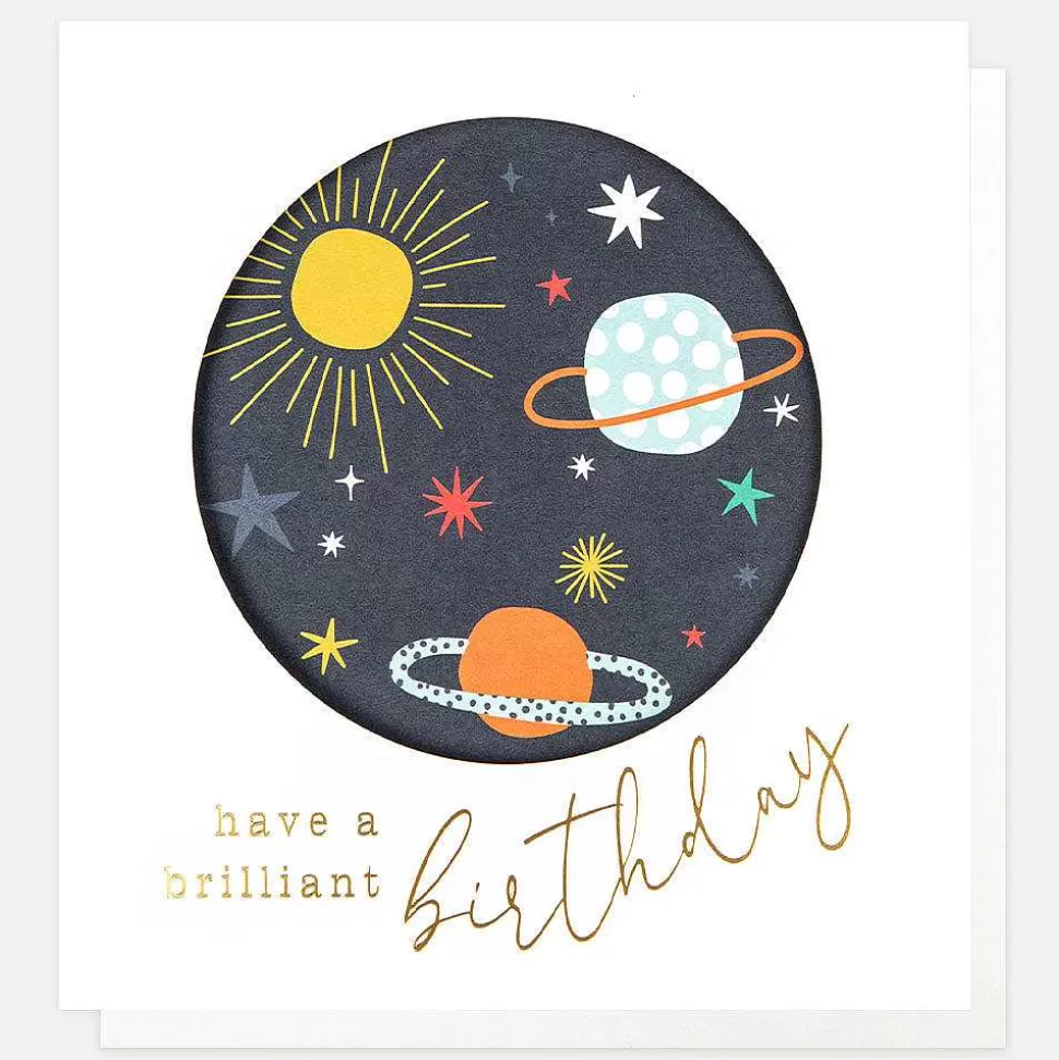 Sale Space Planets Brilliant Birthday Card For Them