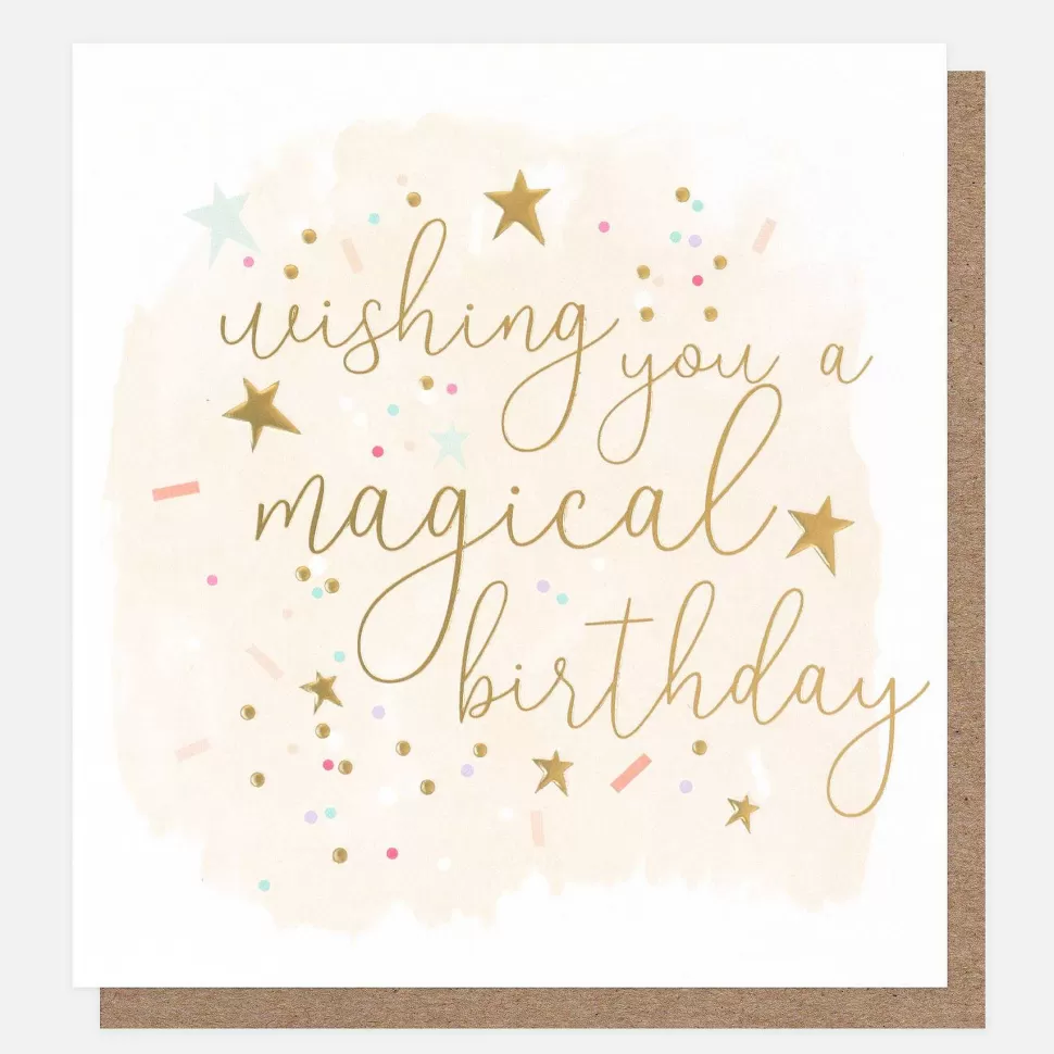 New Wishing You A Magical Birthday Card For Her